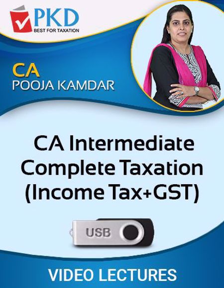 Picture of CA Intermediate COMPLETE TAXATION ( Income Tax + GST )