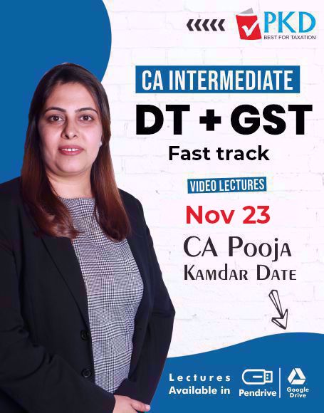 Picture of CA INTERMEDIATE GROUP 1 TAXATION FAST TRACK DT and GST May- Nov 22