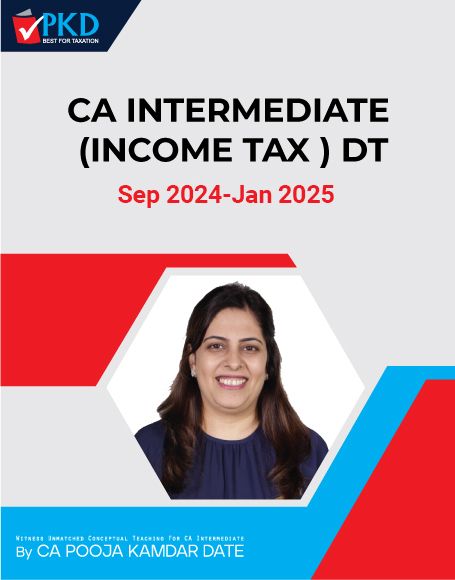 Picture of CA INTERMEDIATE  (INCOME TAX ) DT  Sep 2024-Jan 2025