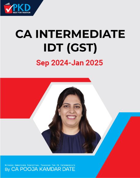 Picture of CA INTERMEDIATE  IDT (GST) Sep 2024-Jan 2025