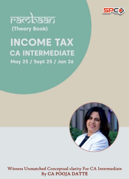 Picture of CA INTER Income tax Rambaan ( Theory book)  Sept 25 / Jan 26 